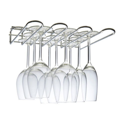 Symple Stuff Metro Wall Mounted Wine Glass Rack & Reviews Wayfair.co.uk